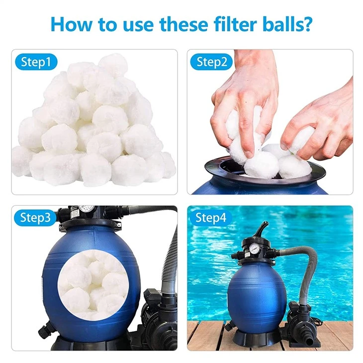 Pool Filter Balls For Swimming Pool