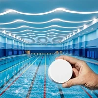 Γρήγορη αναβράζουσα πισίνα 90% TCCA με καθαρό νερό
