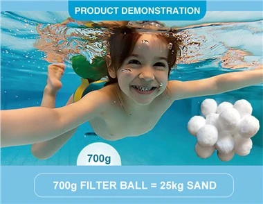 Fiber Filter Media Μπάλα φίλτρου πισίνας