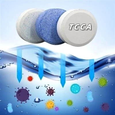 Εγγυημένη ποιότητα Pool Chemical Chlorine Tablet Granular Powder 90% TCCA