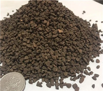 Best Sale Κατασκευάζει 82% Mno2 Διοξείδιο Μαγγανίου Πράσινη Άμμος Μαγγανίου για Αφαίρεση Σιδήρου