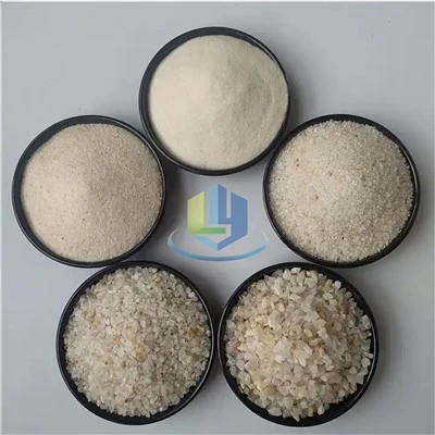 Gravel Quartz Silica Sand Filter Media Υλικό για Επεξεργασία Νερού